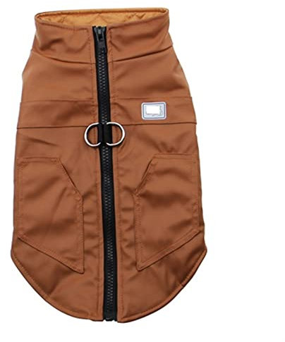 DISATI Hundeweste, Hundebekleidung for kleine und mittelgroße Hunde Hundekleidung (Color : Brown, Size : 3XL)