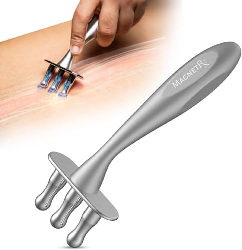 MagnetRX® Magnetic Massage Fork – Multi-Functional Pen for Emotion Code Magnets, Meridian Massage Tool & Body Healing Magnets – Magnetoterapia Fisioterapia Portatil Aparatos