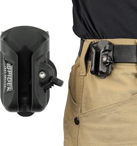 Spider Tool Holster - Self Locking, Quick Draw, Universal Tool Holder - Clips onto Any Belt - Requires Other Spider Tool Holster Accessories