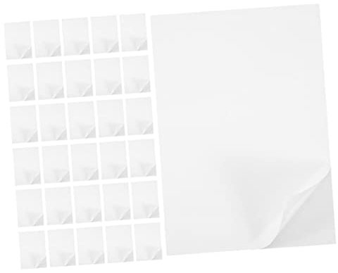 STOBOK Aufkleber-druckerpapierbögen 100 Ct Kompatibles Klebepapier Leicht Zu Formen Vielseitig Einsetzbar