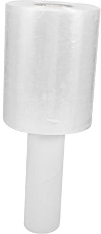 COHEALI Rollen 1 Rolle Schrumpffolie Verpackungsmaterial Stretch Film Kalanchoe Palettenstretchfolie Schrumpfen Verpackungsfolie Für Den Täglichen Gebrauch Verpackungsfolie Mit Griff Sport Weiß