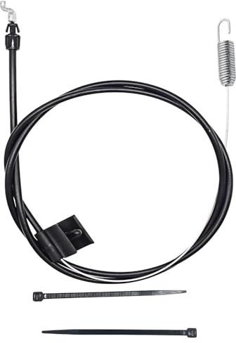 Diskary 946-04203A 746-04203A Câble de commande de rechange pour 946-04203 746-04203 290-625, compatible avec MTD 400 et 500 Series Troy Bilt Yard Man Cub Cadet Câble de tondeuse à gazon