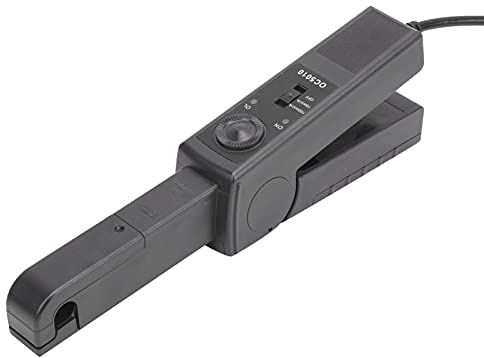 MasYosh Clamp on current probe, 50mA to 100A range with 100mV A and 10mV A output, auto function, high accuracy, for oscilloscopes with BNC interface, 1MΩ impedance