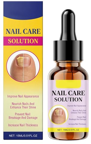 Gouttes de Soin pour Ongles de Pieds Solution Liquide Non Grasse | Soin des Ongles Abîmés et de la Peau Périunguéale Pour Adultes Adolescents Femmes Seniors Sportifs Utilisation à la