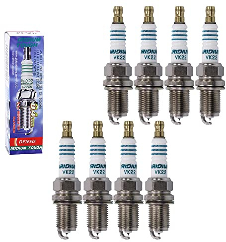 DENSO VK22 Zündkerze Iridium Gewindelänge: 19 Kompatibel mit VW GOLF VI 5K1 Golf V Schrägheck 1K1 Polo Schrägheck 6R1, 6C1 TIGUAN 5N Passat Variant 3C5 Passat Variant 365
