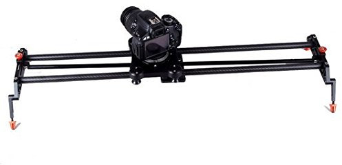 GOWE Travel Portable 120cm Carbon Fiber Camera Slider 120 Degree Rotated Angle Adjust DSLR Video Slider Dolly Track Rail stabilizer