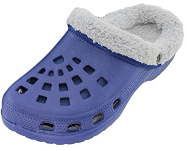 Brandsseller Clog Mules/Sabots pour Homme| Chaussures pour Jardin avec Doublure – Coloris: Bleu/Gris - Pointure: 40