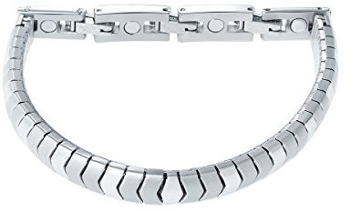 Edelstahl Premium Design Energy Flex Bracelet Energie Magnetarmband Energetix 4you 439 flexibel silber matt poliert Designed by Magnetix S M