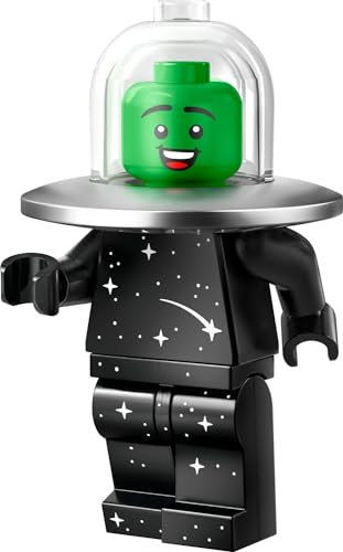 Auswahl: Lego 71046 Minifiguren Weltraum - Serie 26 - Minifigures Sammelfiguren + Gratispostkarte (07 - Alien mit UFO-Kostüm)
