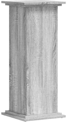 vidaXL Pflanzenständer Grau Sonoma 33x33x80 cm Holzwerkstoff