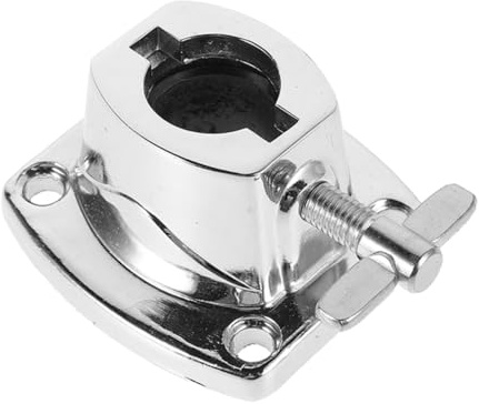 ibasenice Soporte de Montaje de Aleación de Zinc para Batería, Abrazadera Estable y Ligera para Tom y Bombo, Adecuado para Diversos Escenarios de Percusión