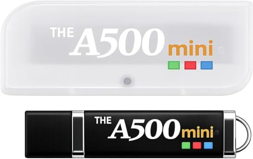 Expansión de juegos adicionales Mini USB A500 – Colección de juegos Plug & Play para el sistema de juego THEA500 Mini Retro, fácil configuración USB, juegos extra Amiga, demostraciones, utilidades y
