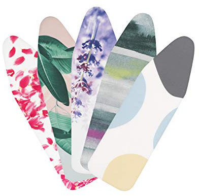 Brabantia Ironing Board Cover with 8 mm Foam Cotton, Extra Large, Size D - Assorted Colours