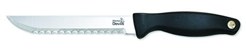 Kitchen Devils 602025 Lifestyle All-Purpose Knife , Black , 30x2.5x2.0 cm