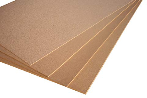 Korkplatte, Stärke: 3 mm, Format 600 x 900 mm