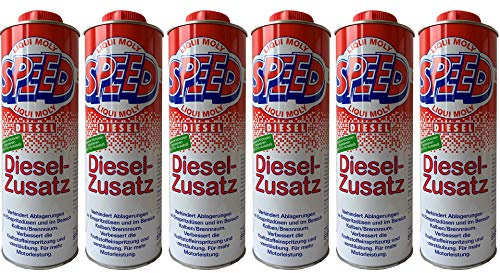 6x Kraftstoff Additiv LIQUI MOLY 5160 Speed Diesel-Zusatz Reiniger Ablagerungen 1 L
