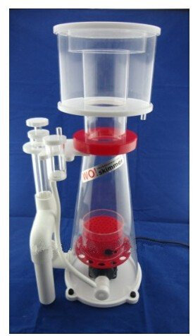 Gowe? Saltwater Aquarium Small Needle Wheel Cone DC Protein Skimmer 24V Capacity:300-800L/H