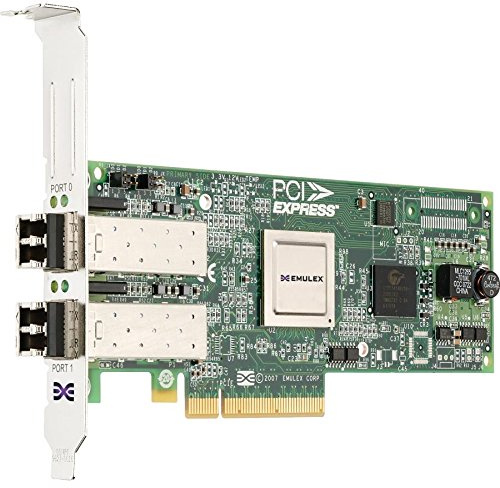 Dell Emulex LPE12002 – Zubehör (PCIe, Faser, Half-Height (Low-Profile), LC, Server, Grün, Edelstahl)