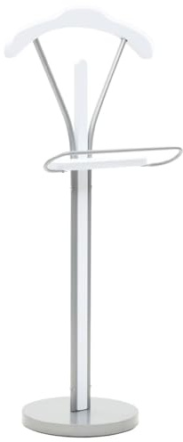 vidaXL Herrbetjänt 45x35x107 cm vit