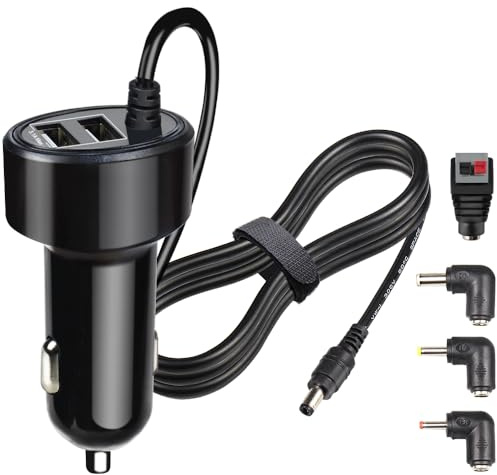 FouceClaus 12V Car Charger Adapter for Portable DVD Player, Replacement Car Cigarette Cord for RCA, Philips, DBPOWER, Sylvania, APEMAN DVD Player, Compatible with Spectra S1 S2 Pumps