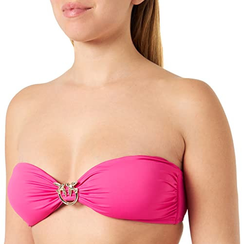 Pinko Arm Top Bikini Tecno Jer Top, Q04_Fuchsia, L dam, Förstklassig kvalitet!, L
