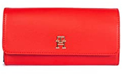 TOMMY HILFIGER - Women's wallet with flap and monogram - Size One size