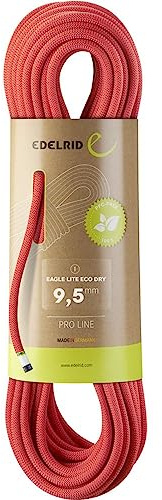 EDELRID Damen, Herren Kletterseil Eagle Lite Eco Dry 9,5mm