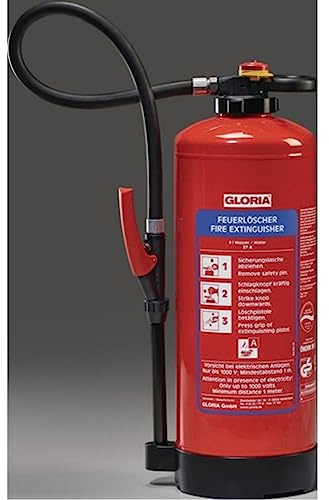 Wasserfeuerlöscher WKL 6 PRO 6l Aufladegerät Brand kl.21 A m.Wandh.GLORIA