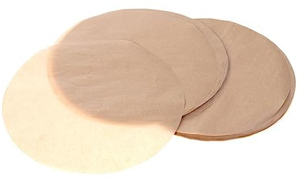 PRETYZOOM 100pcs Round Parchment Paper Circles Non-Stick Baking Paper for Round Cake Pans Parchment Circles for Baking and Cooking
