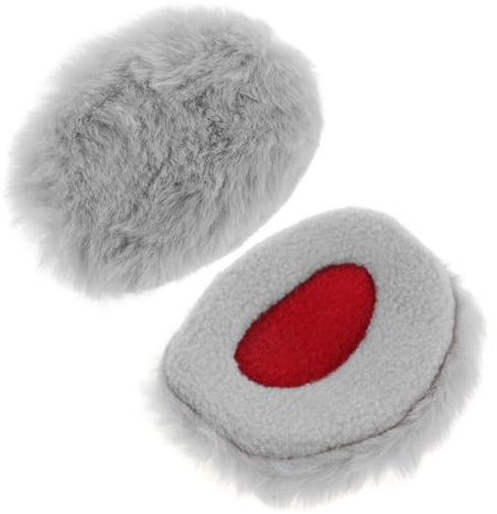 BESTYASH 1 Paar Plüsch Ohrenwärmer Damen und Herren Winddicht mit Bequemem Sitz Unabhängige Ohrenschützer für Outdoor Aktivitäten im Winter und Herbst