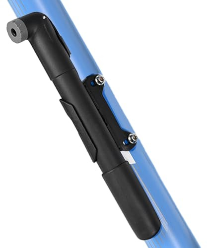 Pompe À Vélo Miniature,Pompe Cadre Portable Compresseur - Accessoire Compact Compresseur À Main pour Vélos De Montagne Scooters Et Route