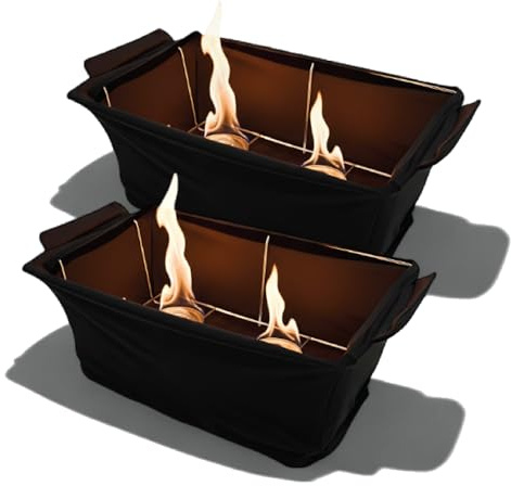 Alpha Living Chafer Wind Guard 2-Pack – Wind Blocker for 20 x 12 x 6.5In Disposable Chafing Dish Rack – Durable Fabric Dish Racks Windcover – Reusable and Easy Fit Catering Supplies Buffet Display