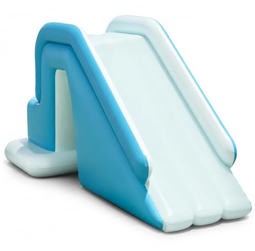 Aufblasbare Rutsche für Pool | Aufblasbare Poolrutsche, oberirdisches PVC-Aufblaswasser, großes Familien- und Kinderspielspielzeug mit schnellem Aufblasen für den Hinterhof, 72 x 33 x 33 Zoll
