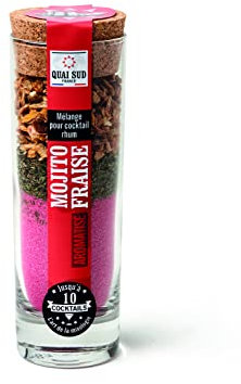 QUAI SUD Mélange Pour Mojito (Rhum 70cl) | 95g | Saveur Fraise