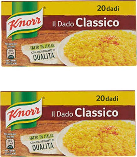 Knorr Bouillon-Würfel Classico, klassischer Geschmack, 2 Boxen à 10 g