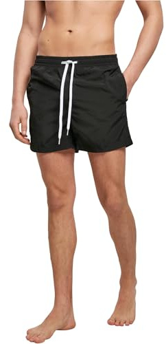 Build Your Brand Swim Shorts Herr, Svart, M