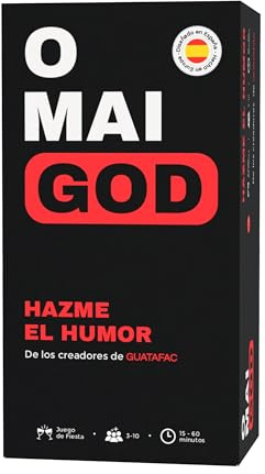 ATM Gaming Omaigod - Juegos de Mesa para Adultos - Ríe sin Parar con Este Juego de Cartas de Humor y Diversión - Regalo Original
