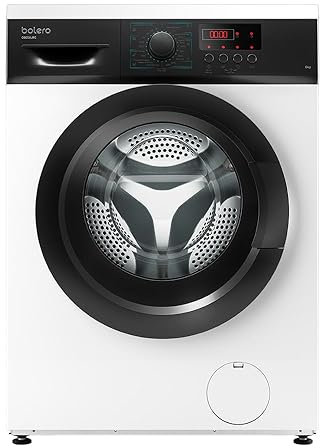 Cecotec Lavadora 6 Kg Carga Frontal Bolero DressCode 6000. 1000 rpm, 2000 W, 23 Programas, Aclarado Extra, DelayStart, Panel de Control con Display LED, Bloqueo para niños