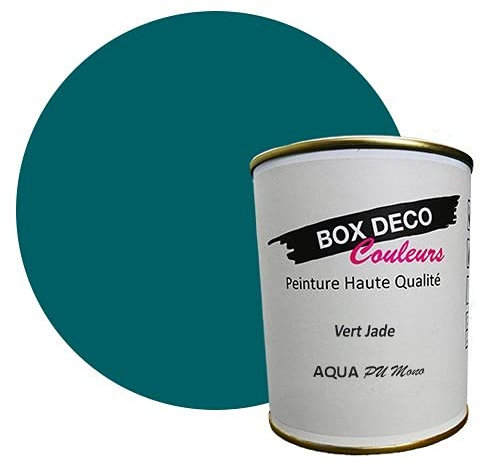 Pintura para muebles de cocina y baño a base de laca de poliuretano, aspecto satinado, Aqua PU Mono, 750 ml/7,5 m2.