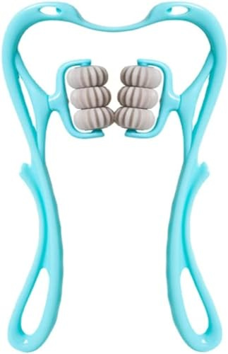 cn herb Masseur de colonne cervicale avec pince de massage du cou à 6 roues