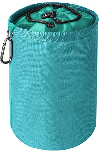 Vicloon Wäscheklammer Beutel Aufhängen, für bis zu 150-200 Wäscheklammern, Großer Wasserdicht Wäscheklammerbeutel mit Zugkordelverschluss für Indoor Outdoor Pegs Organizer Lagerung verwenden-Blau