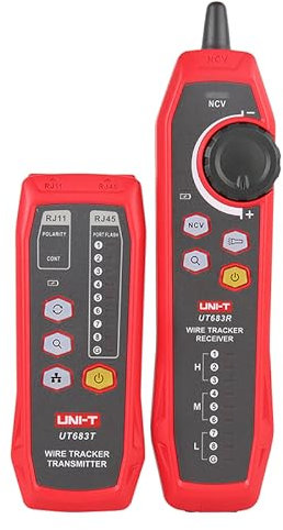 UNI-T UT683KIT Lan Tester Network Wire Tracer Cable Tracker RJ45 RJ11 Telephone Line Finder Repairing Networking Tool