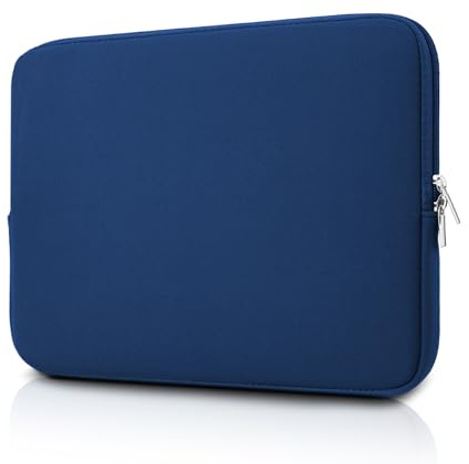 jooeer 11 Pulgadas Funda Ordenador Portátil Compatible con 11,6 Chromebook Tablet, Bolsa Protector PC Acolchada Blanda, Azul Marino
