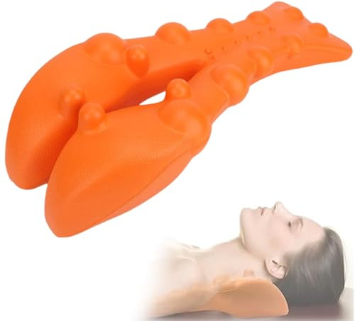 MEIION TheraPoint-Triggerpunkt-Massagegerät Original Rückenstrecker Align Nacken-Kissen für Nacken- und Schulterentspannung, Oberer Rücken Massagepunkt, TMJ Schmerzlinderung, Halswirbel