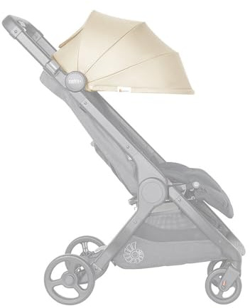 Ergobaby Metro+ Compact City Umbrella Stroller Accessories: UPF-50 Sunshade, Cream
