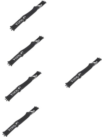 DOITOOL 5St Skibrillenband schibrillen ski brillen über Brille Sonnenbrille Schutzbrillenband Gläser kabelhalter Brillen-Anhänger Brillen-Sicherheitsseilband Doppelschicht Halterung Glas