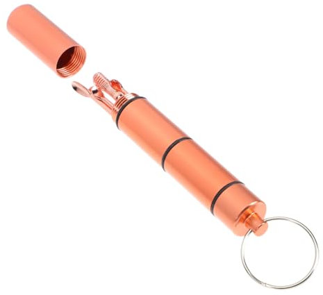 Healvian Ear Digging Stainless Steel Ear Wax Removers Kit for Home Use Aluminum Seal Tube Included Cleaning Tools for Safe Removal