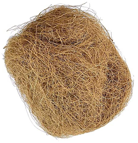 NULYLU 1sacchetto Sacchetto Fibra Naturale per Tappetini Fibra di Cocco Traspirante per Nidi Fornitura per Tappetini per Nidi per Cuscini per Animali Domestici Accessorio