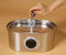 BUOAZR Fuente para Gatos, 3,2L Bebedero Gatos Acero Inoxidable, Ultra Silenciosa, Dos Patrones de Flujo de Agua, Forma de Grifo, Fácil de Quitar y Lavar, con LED y 3 Filtro de Carbón Activado