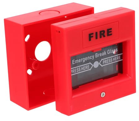 Operitacx Pulsante Allarme Antincendio Pulsante Chiamata Ripristinabile Interruttore Allarme Emergenza Per Sicurezza